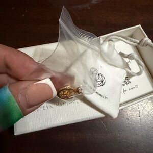 Caitlyn minimalist pave chain ear cuff